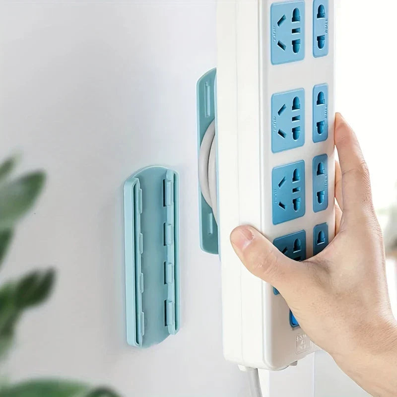 Adhesive Power Strip Holder