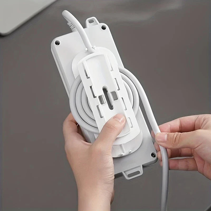 Adhesive Power Strip Holder