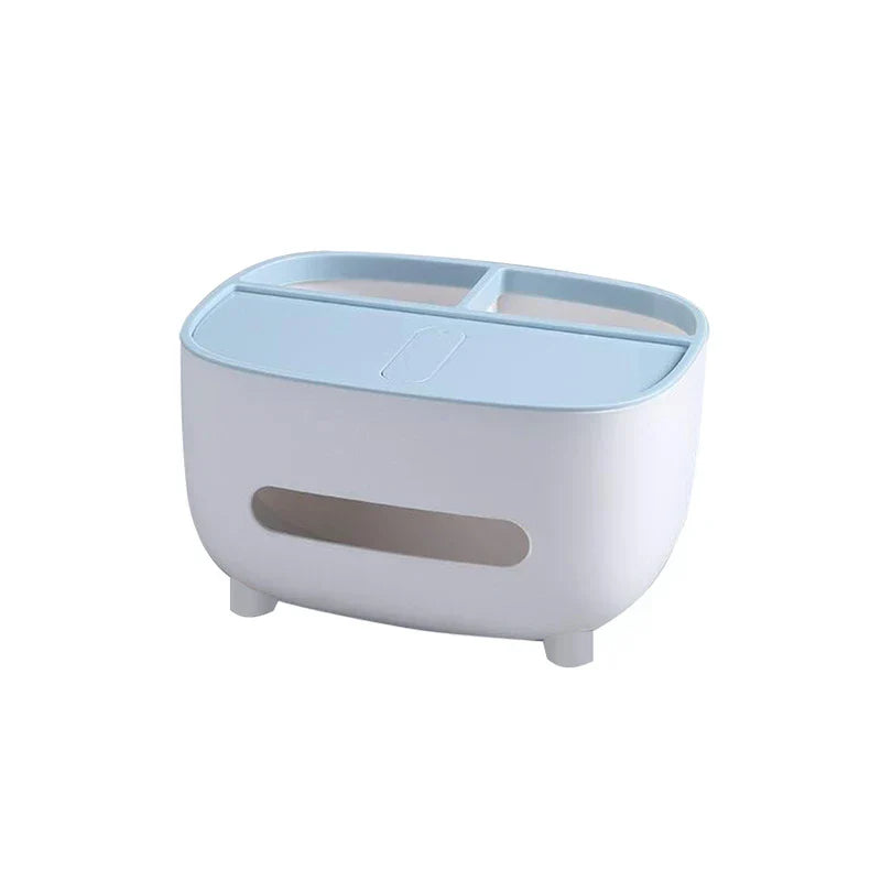 Desktop Organizer Shelf with Tissue Holder