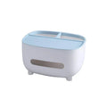 Desktop Organizer Shelf with Tissue Holder