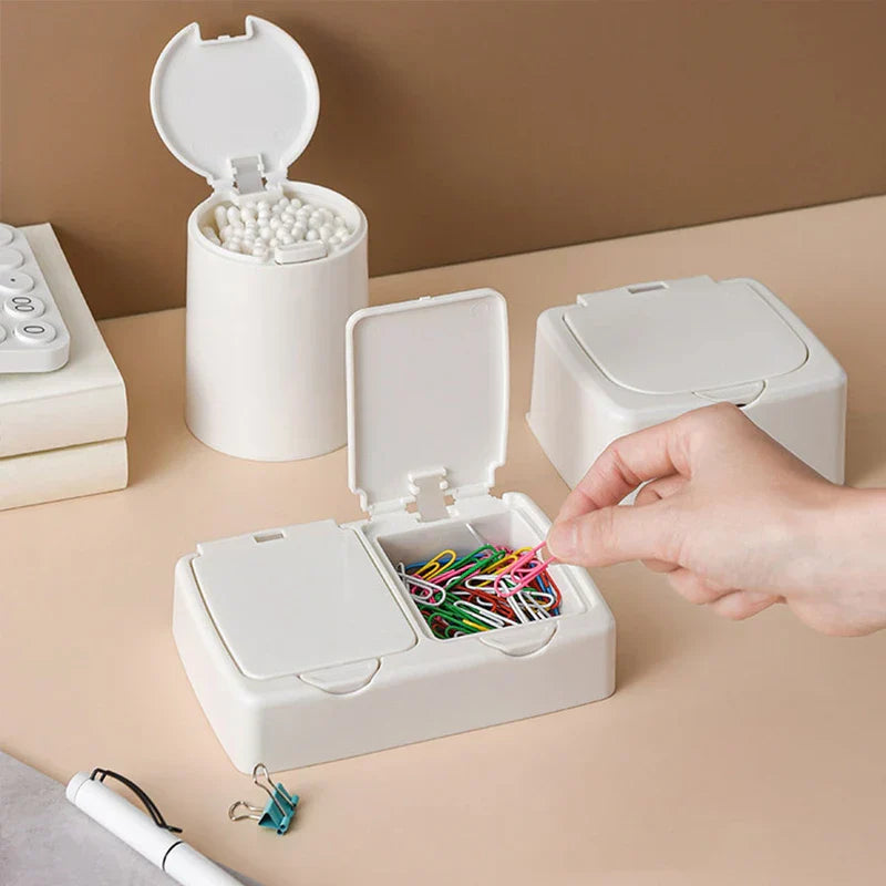 Dustproof Cotton Swab Storage Box