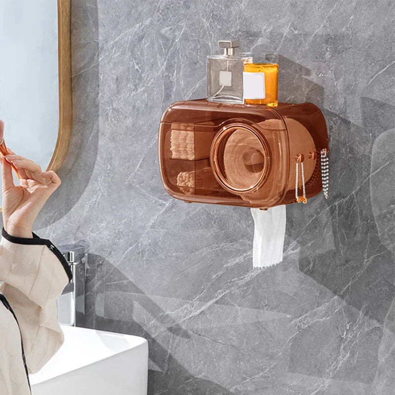 Face Towel and Cotton Pad Dispenser