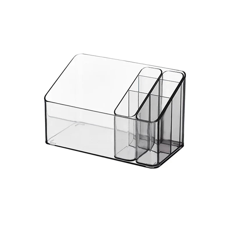 Smoked Clear Desktop Storage Organizer