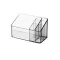 Smoked Clear Desktop Storage Organizer