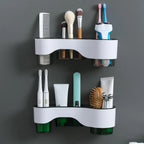 Multi-Compartment Wall Storage Rack