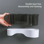 Multi-Compartment Wall Storage Rack