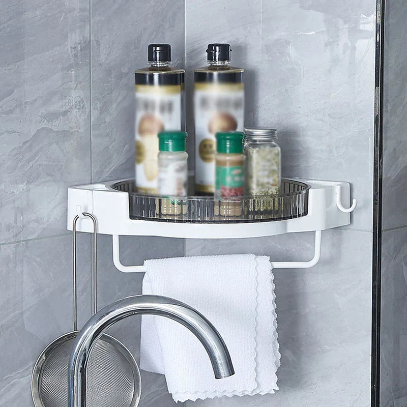 Triangular Corner Wall Shelf