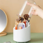 Covered Rotating Brush Storage Bucket