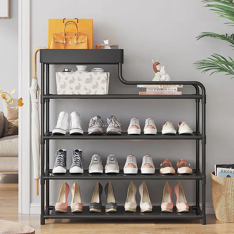 Compact Shoe Rack Organizer Stand