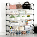 Multi-Tier Metal Shoe Rack Shelf