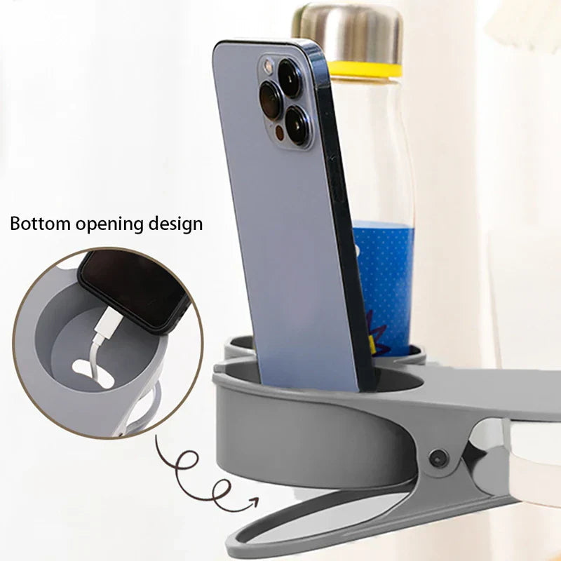 Table Side Drink and Phone Clamp Holder
